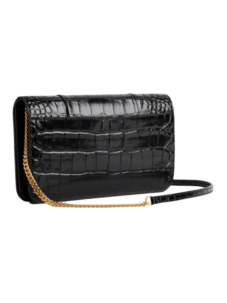 Сумка женская клатч Balenciaga Hourglass 8661262ABWD1000 — изображение 3 из 5, черный