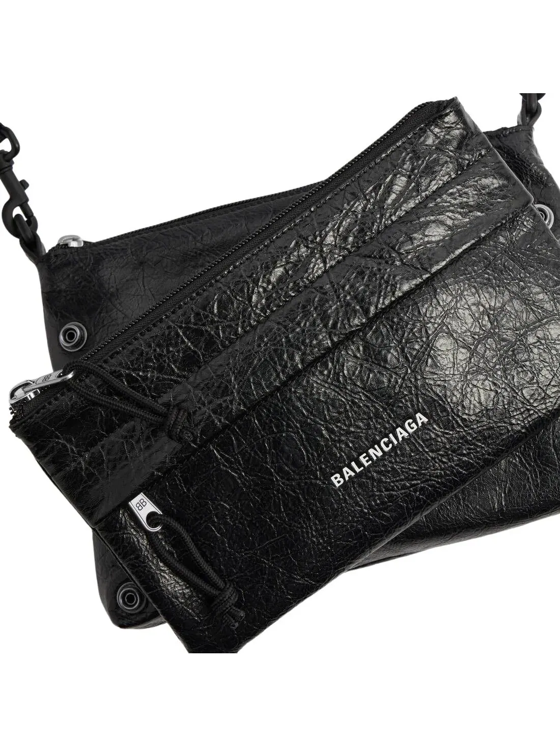 Мужская сумка-мессенджер с двумя отделениями Explorer Double Pouch Balenciaga — 5