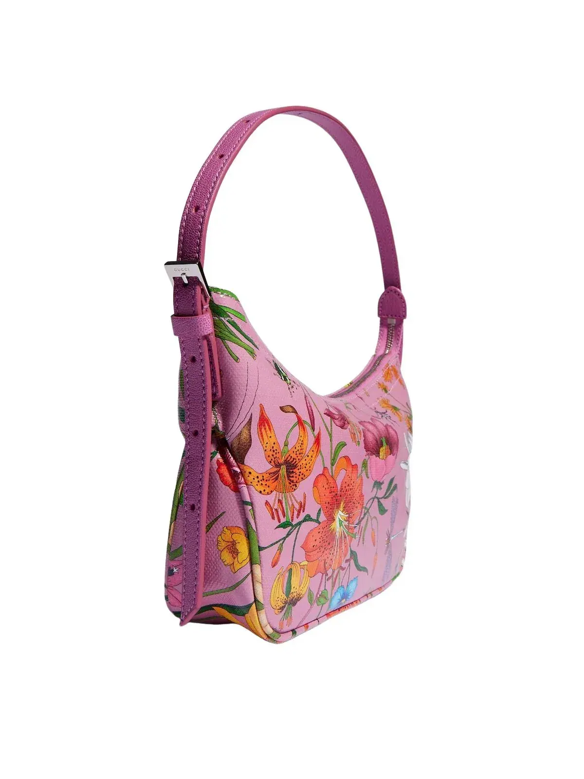 Сумка женская кросс-боди Gucci Lady Lunetta — изображение 2 из 9, розовый