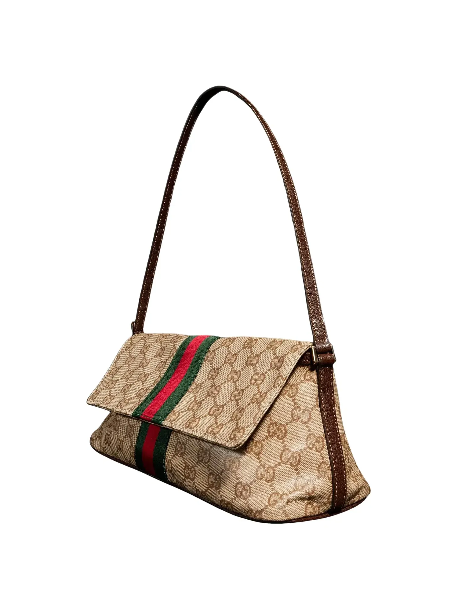 Сумка женская средняя top-handle Gucci Madison Sand Brown — 3
