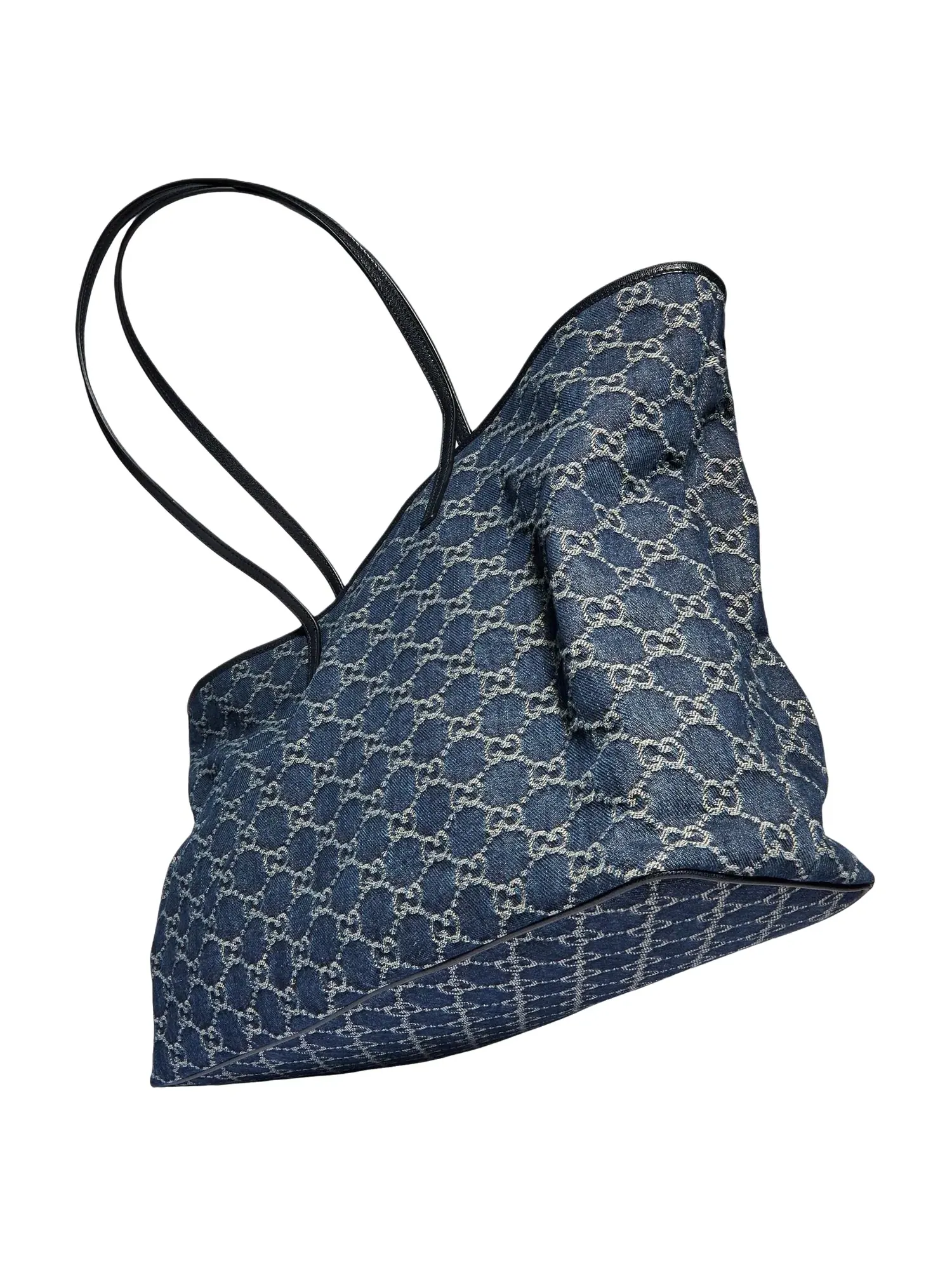 Сумка женская тоут Gucci Tribeca — изображение 6 из 8, синий
