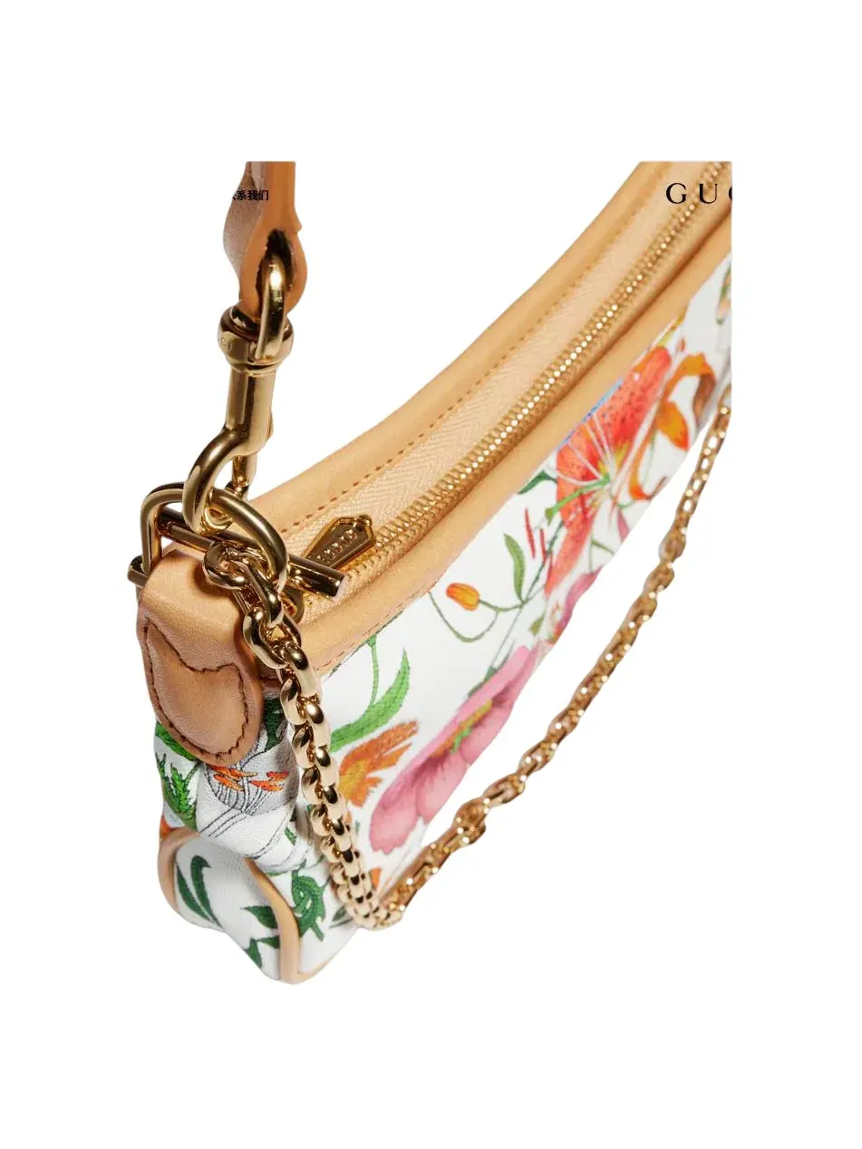 Сумка женская кросс-боди Gucci Gossip White Multicolor 875847-FAF7N-9552 — изображение 6 из 7, красный