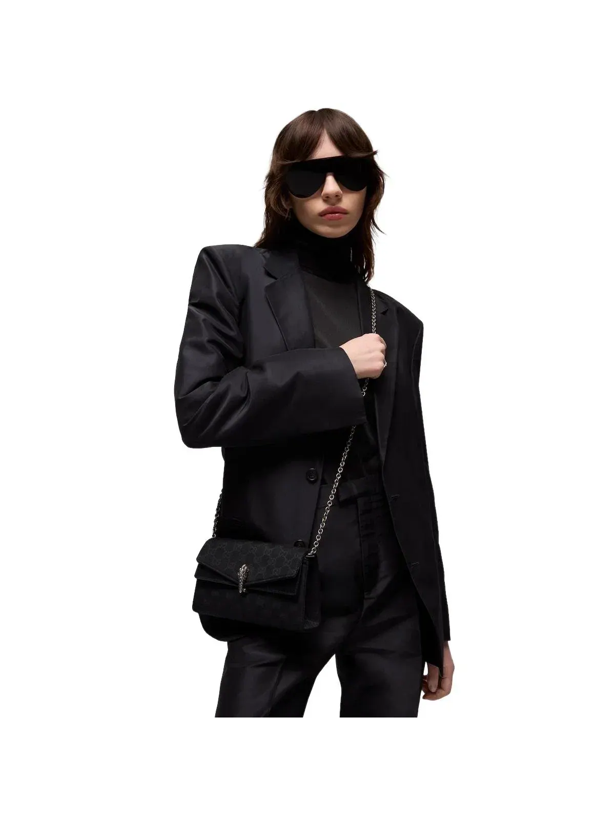 Сумка женская top-handle канвас Gucci Dionysus Small — 7