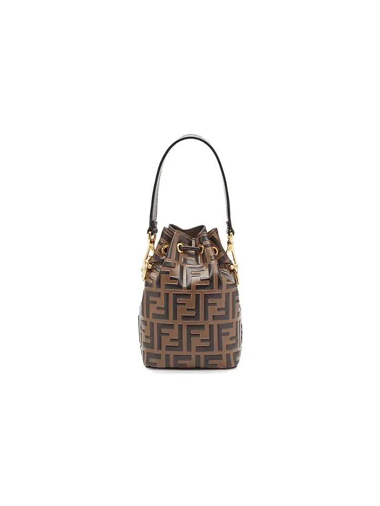 Женская сумка из телячьей кожи Mon Tresor Fendi — 3