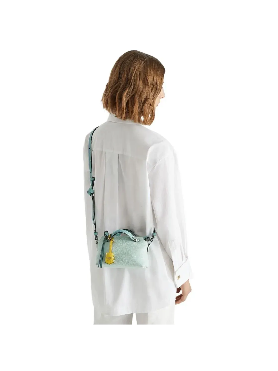 Женская сумка мини с узором Selleria Fendi — 2