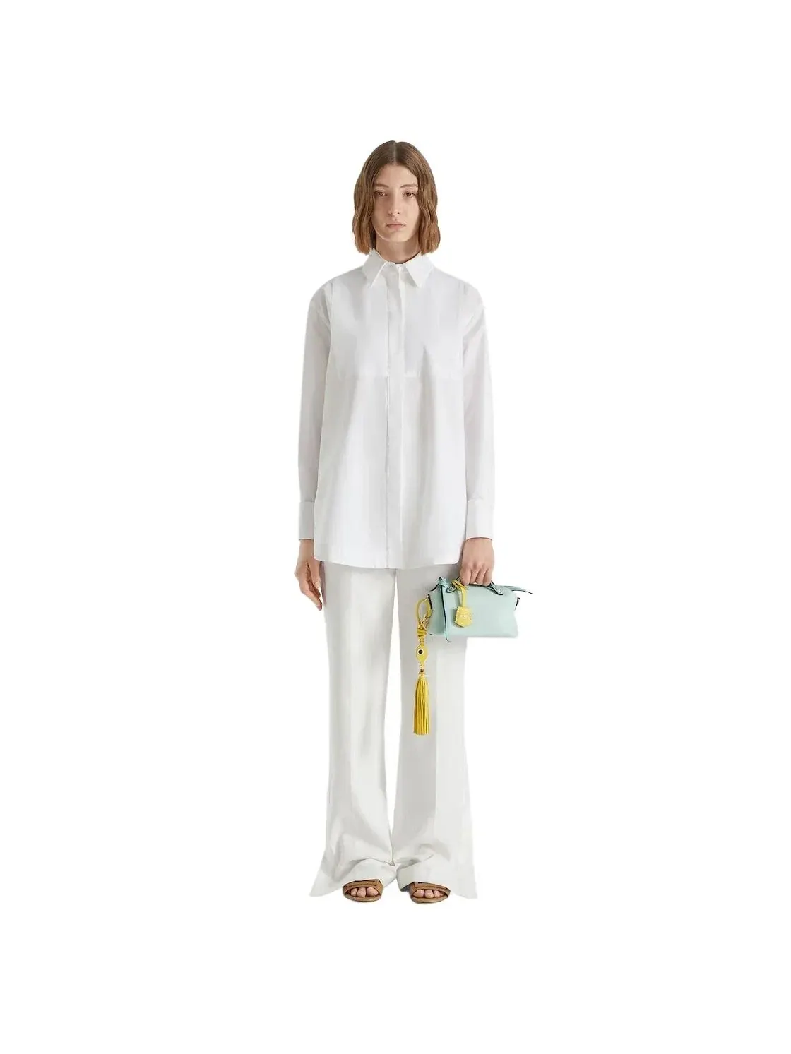 Женская сумка мини с узором Selleria Fendi — 9