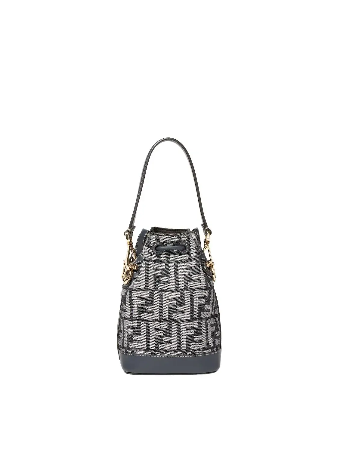 Мини-сумочка Fendi FW25 Mon Tresor FF Jacquard 'Blue' 8BS109AUT4F1UJ5 — изображение 3 из 6, синий