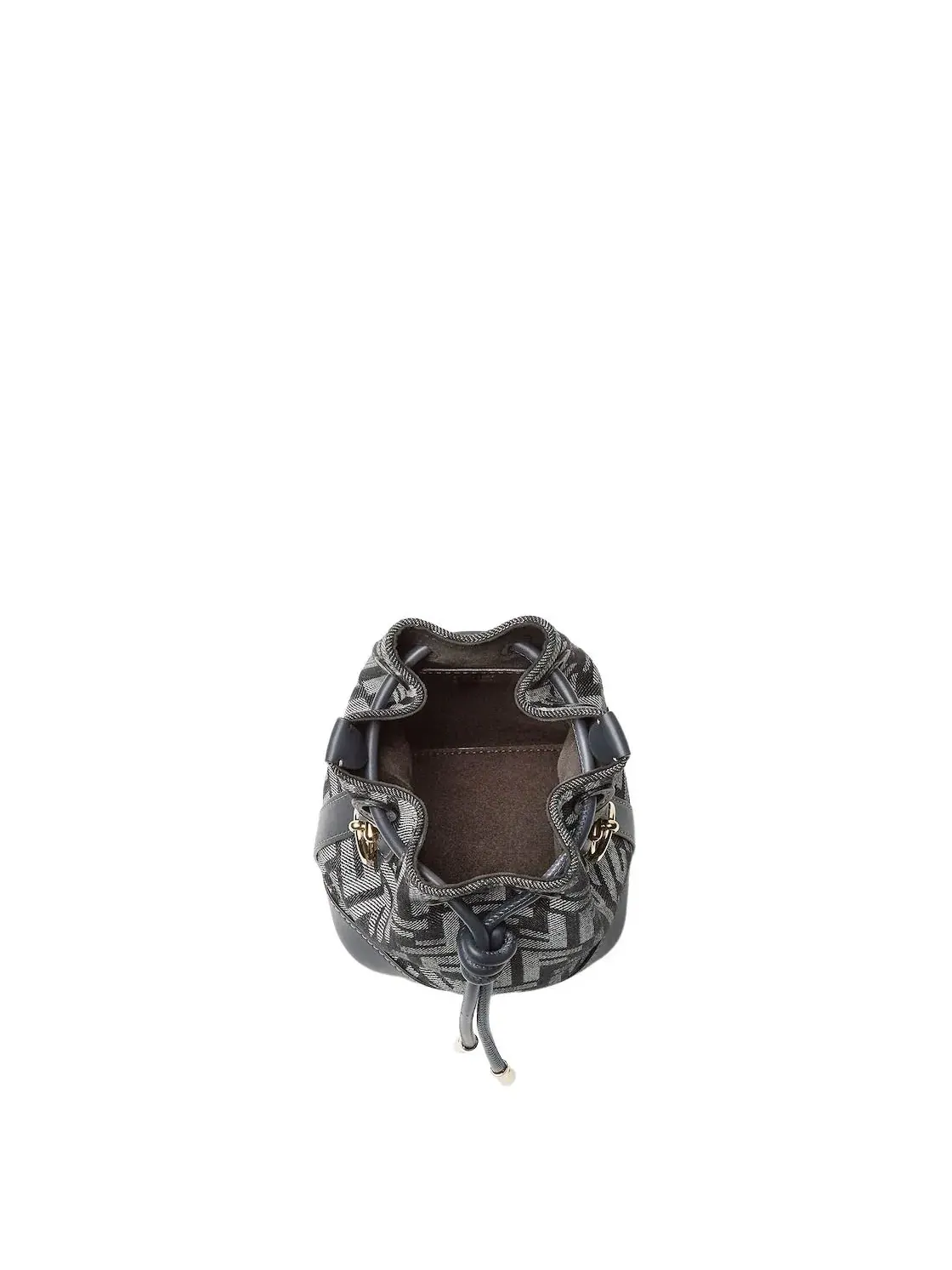 Мини-сумочка Fendi FW25 Mon Tresor FF Jacquard 'Blue' 8BS109AUT4F1UJ5 — изображение 4 из 6, синий
