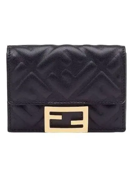 Сумка Fendi SS26 Baguette Micro Trifold 'Black' 8M0395AAJDF0KUR — изображение 1 из 4, черный