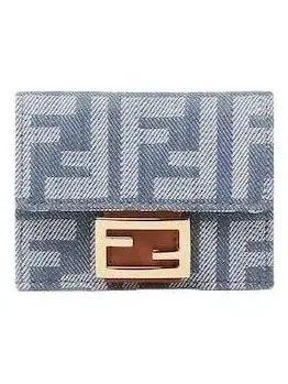 Кошелек Fendi FW25 Baguette Tri-Fold Wallet 'Blue' 8M0395AUT4F1SXQ — изображение 1 из 4, синий