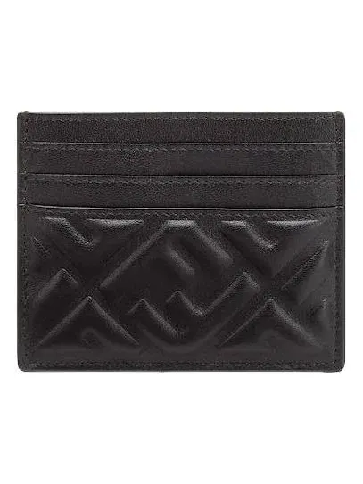Кардхолдер Fendi SS26 Baguette, черный, 8M0445AAJDF0KUR