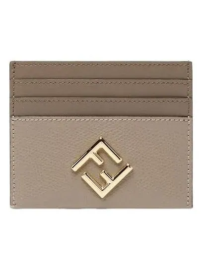 Чехол для карт Fendi SS26 FF Diamonds, серый, 8M0445ALV4F1N1G — изображение 1 из 3