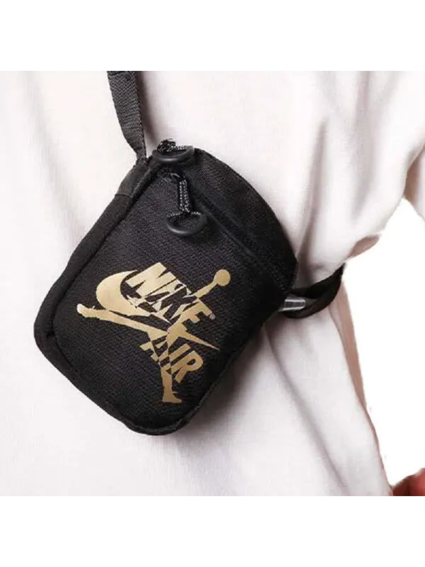 Сумка logo mini classic bag 'black gold' Air Jordan — 2