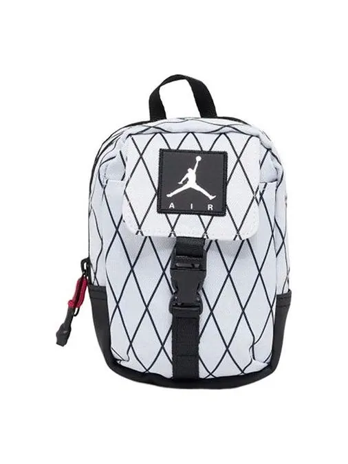 Сумка Air Jordan Anti-Gravity Pouch 'White Black' — 1