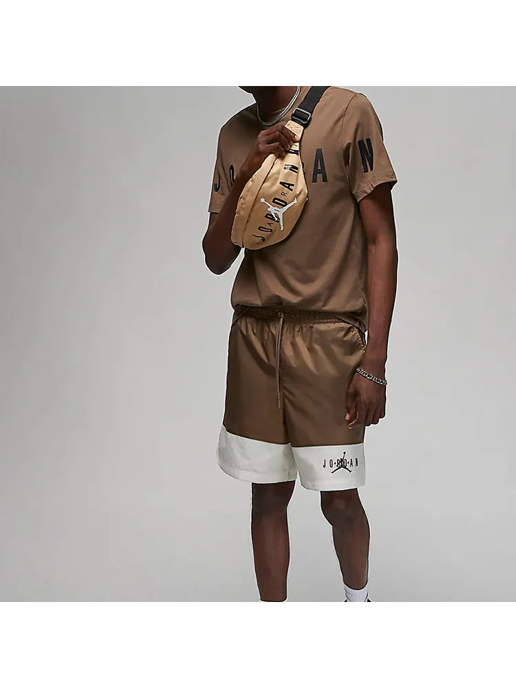 Сумка через плечо Air Jordan — изображение 7 из 7, бежевый/коричневый