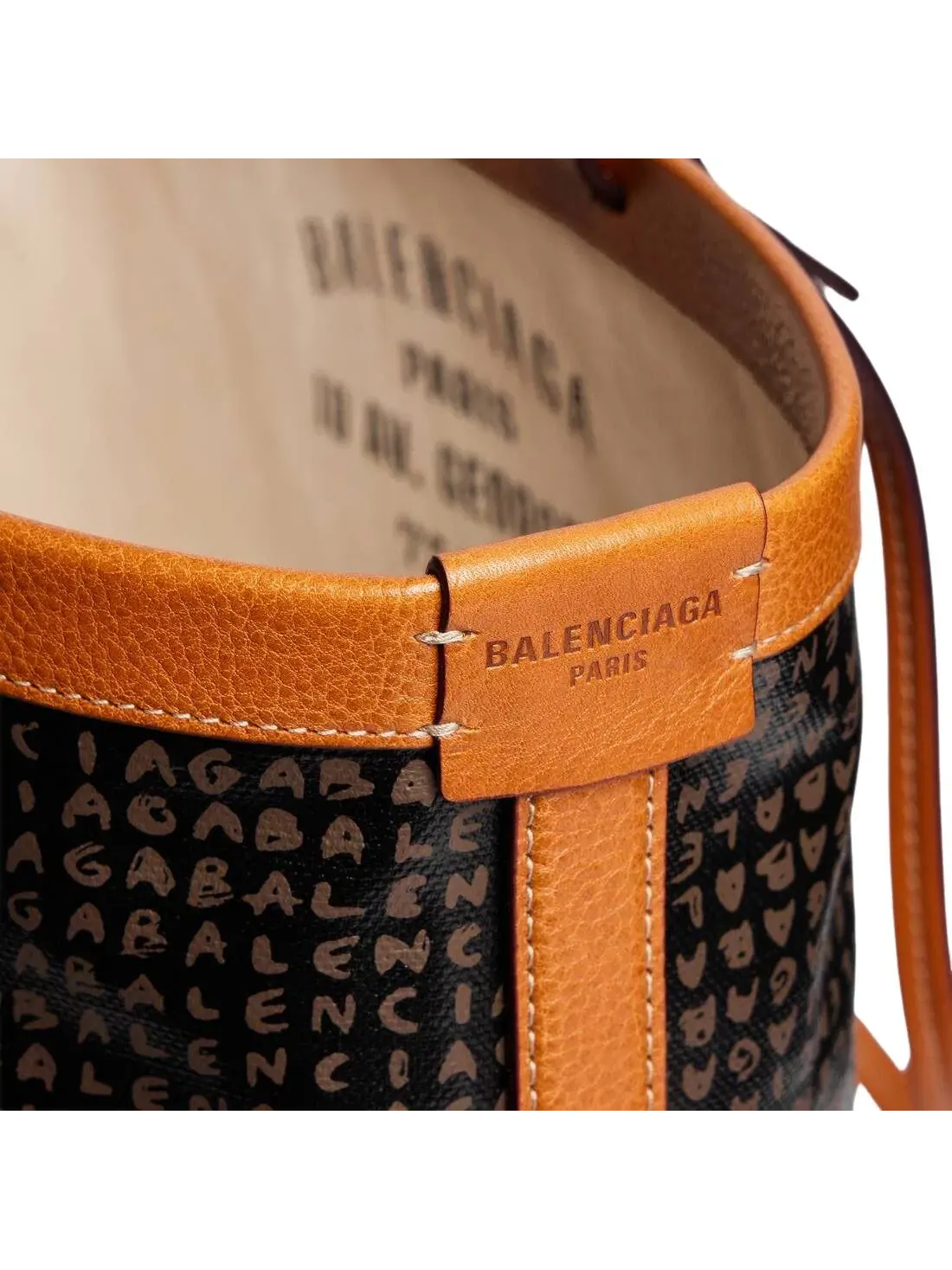 Сумка женская шоппер Balenciaga Select Tote Bag — изображение 5 из 5, черный