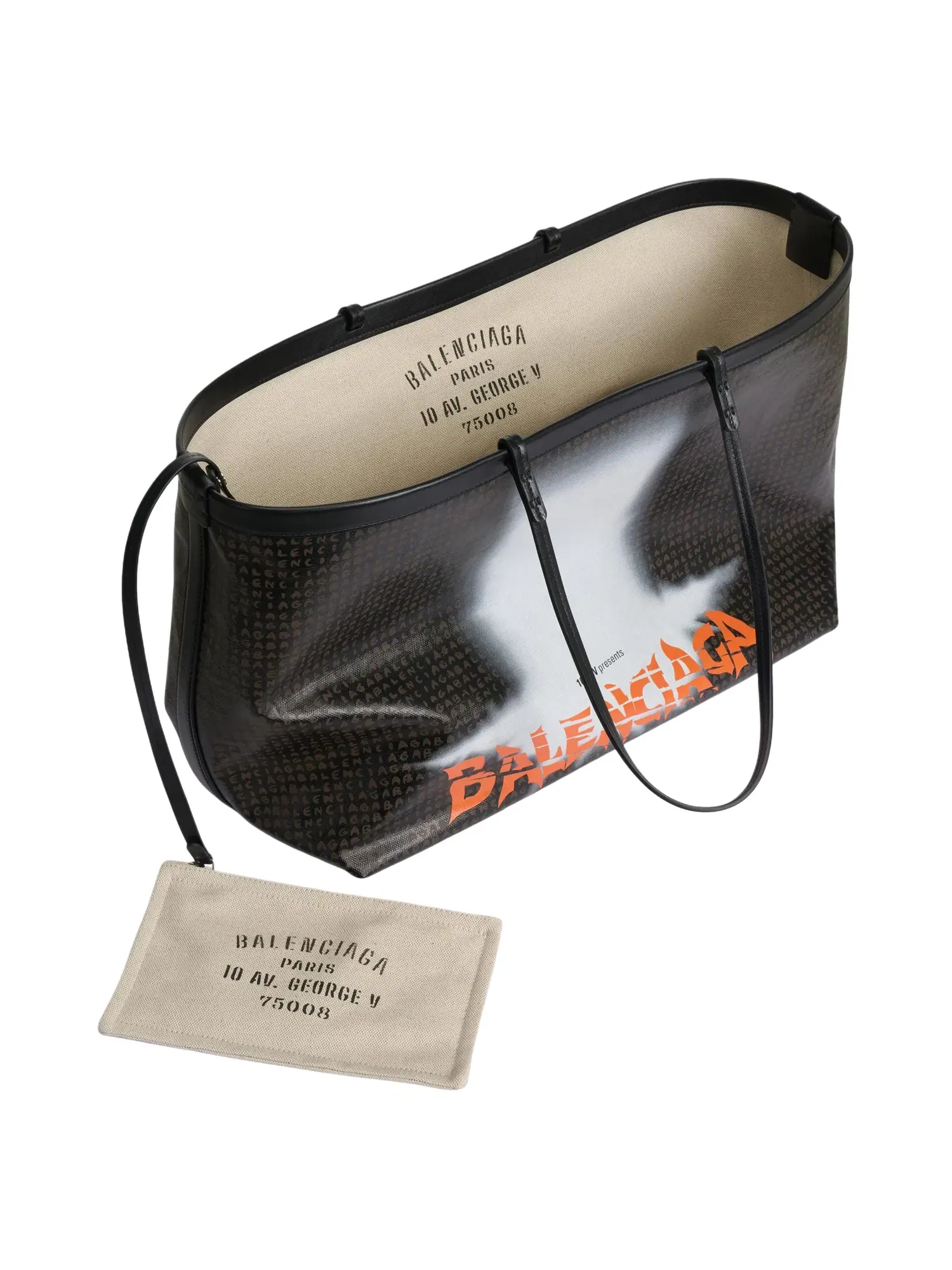 Сумка женская шоппер Balenciaga Select Tote Bag Large — изображение 4 из 5, черный