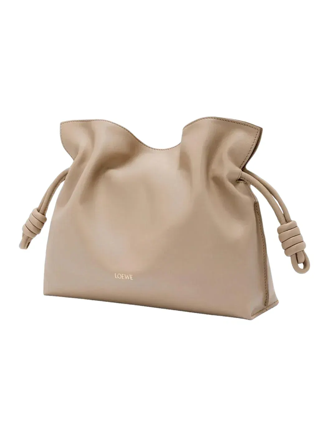 Сумка Loewe Medium Flamenco Clutch 'Sand' A411FC1XD4-2150 — изображение 2 из 4, бежевый