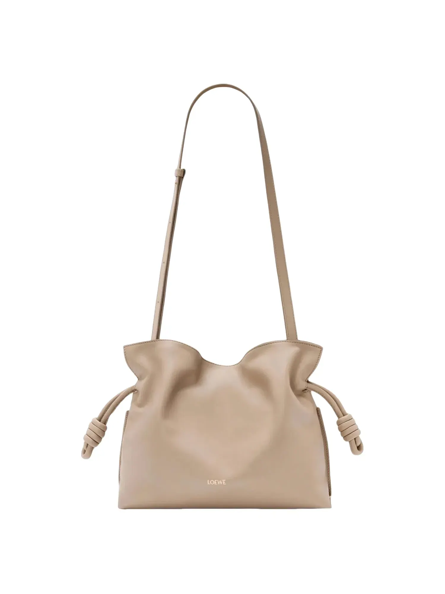 Сумка Loewe Medium Flamenco Clutch 'Sand' A411FC1XD4-2150 — изображение 4 из 4, бежевый