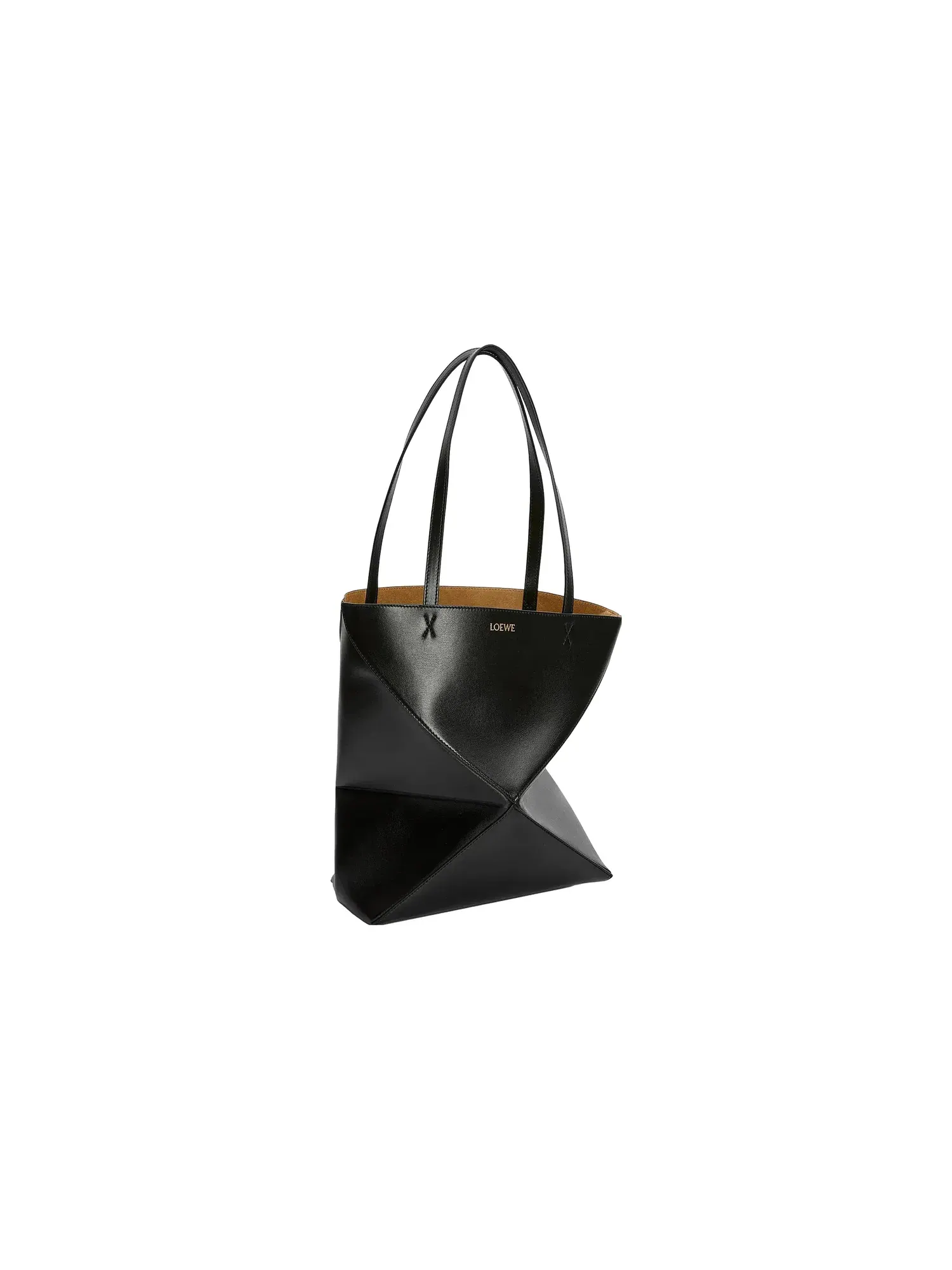 Сумка-тоут Loewe Medium Puzzle Fold 'Black' A657G50X01-1100 — изображение 2 из 6, черный