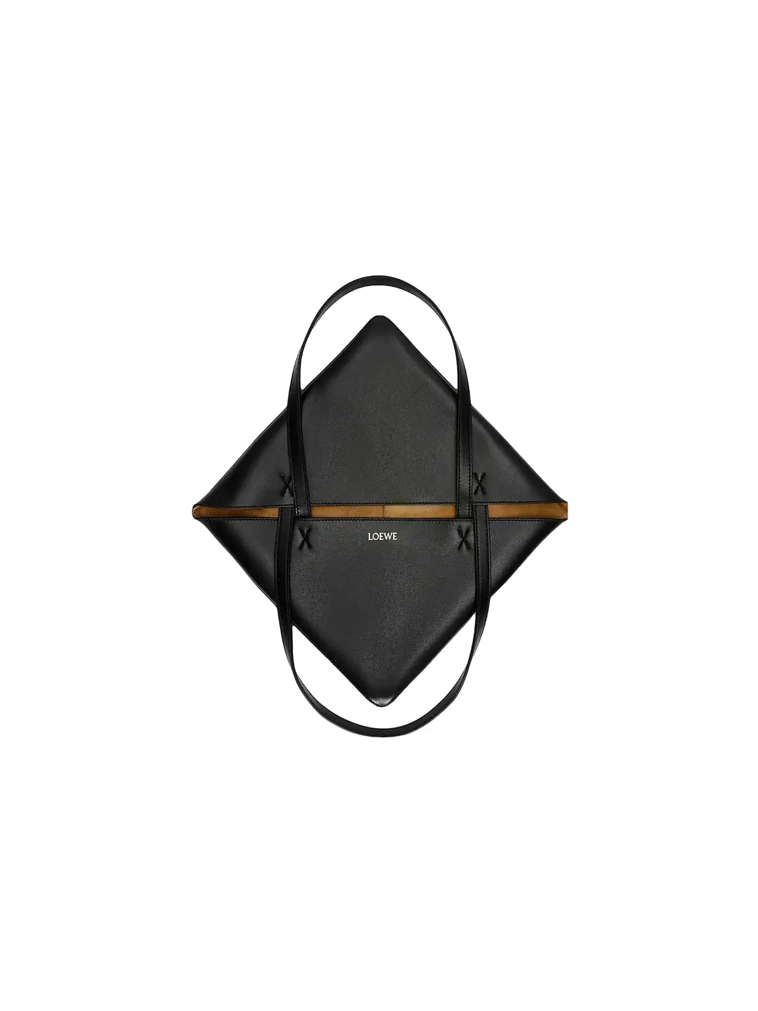 Сумка-тоут Loewe Medium Puzzle Fold 'Black' A657G50X01-1100 — изображение 5 из 6, черный