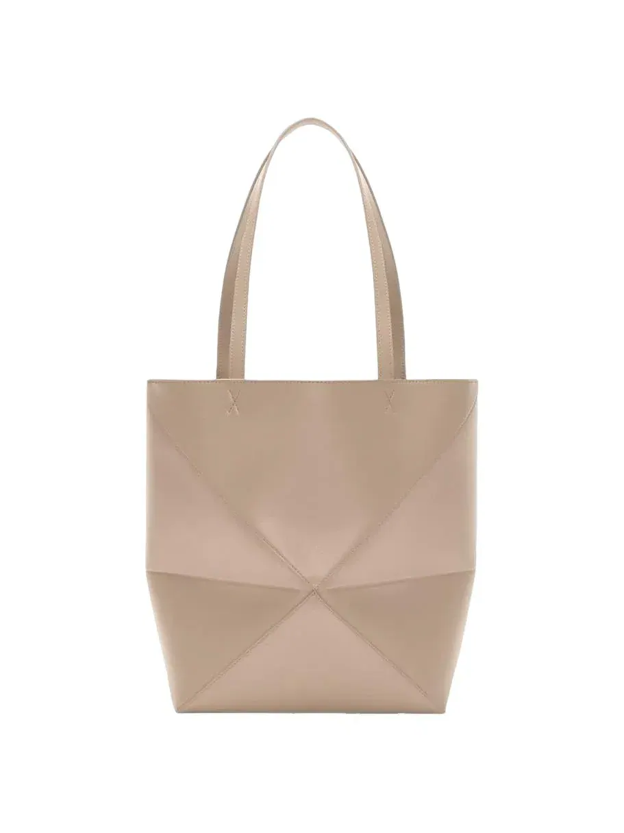Сумка-шоппер Loewe Medium Puzzle Fold Tote — изображение 6 из 6, бежевый