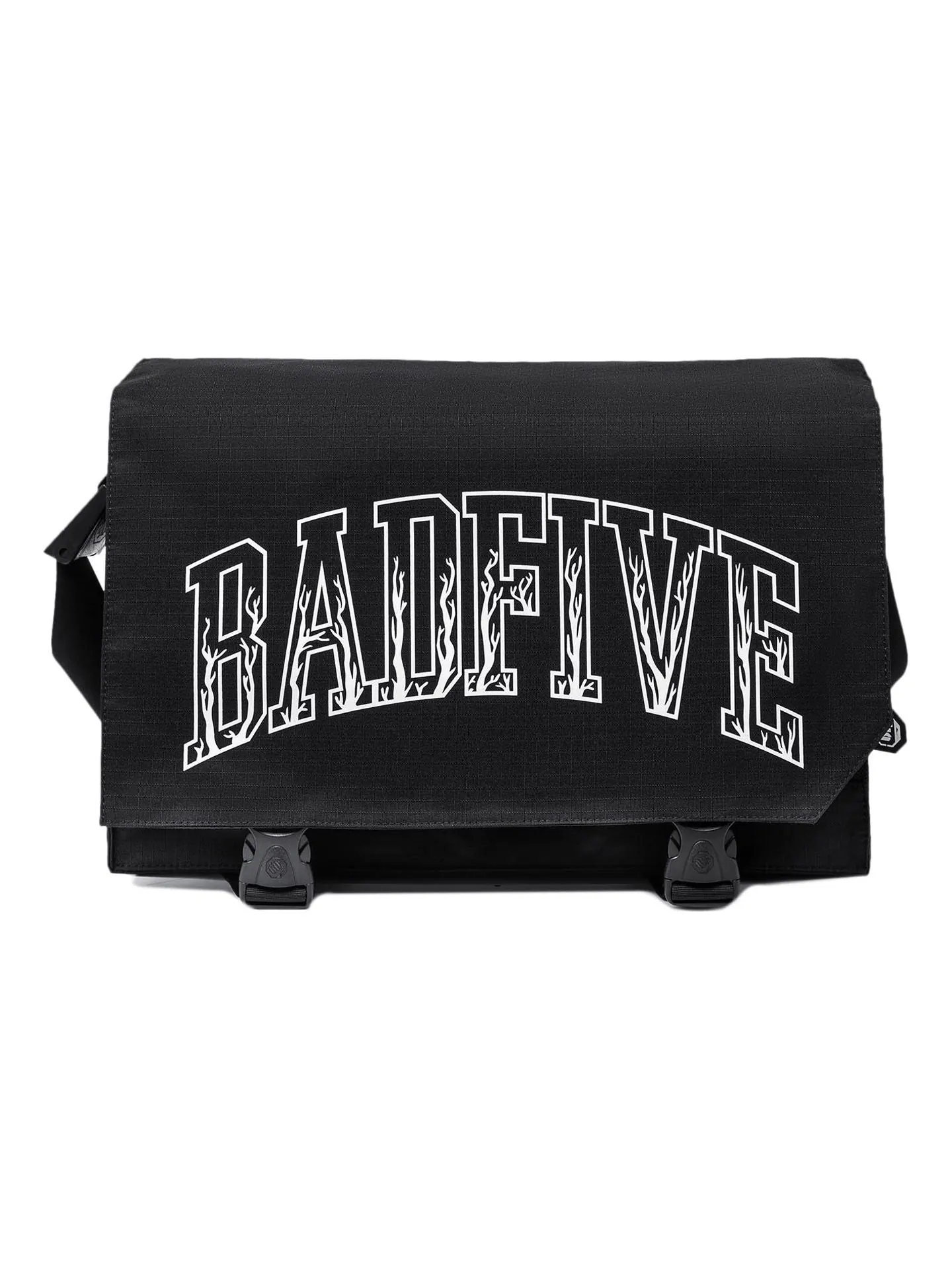 Сумка через плечо Li-Ning BadFive Graphic Crossbody Bag — изображение 1 из 6, черный/белый