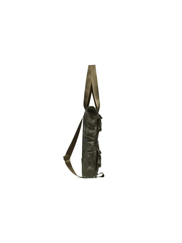 Сумка pocket printed tote 'olive green' Nike — 2