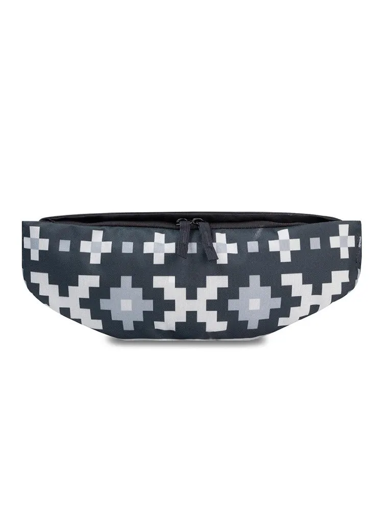 Поясная сумка Nike SB Heritage Printed Skate Hip Pack 'Antharcite' — 2