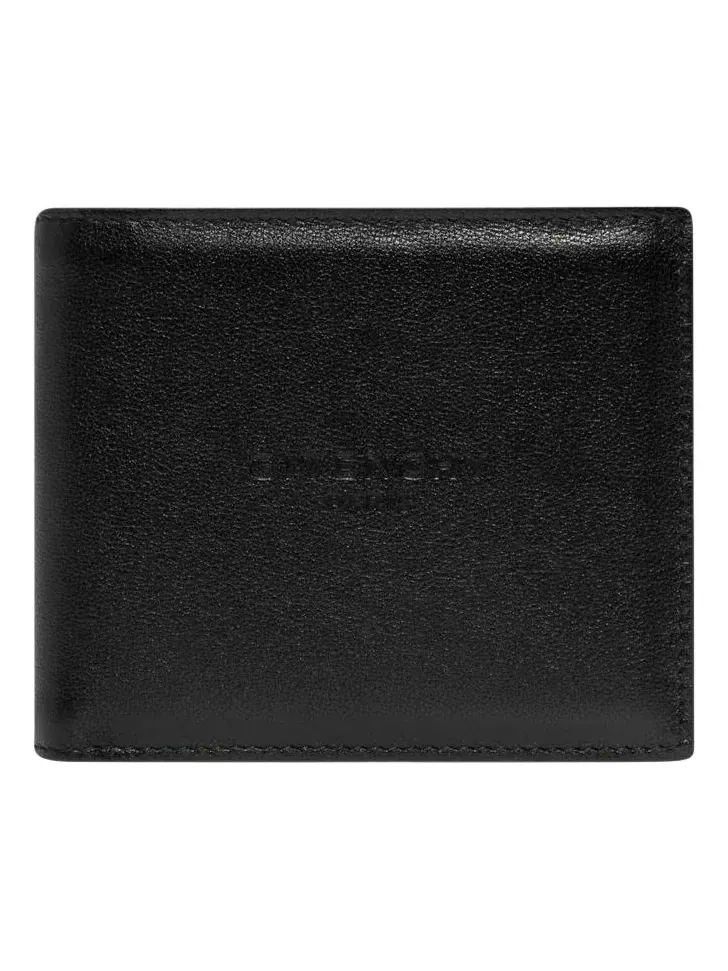 Кошелек Givenchy Antigona Stamped Wallet из кожи, коллекция весна-лето 2026 — изображение 1 из 5, черный