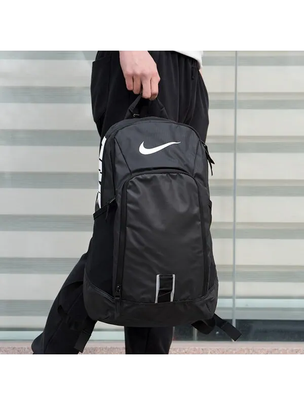 Сумка alpha adapt rev school backpack 'black' Nike — 4