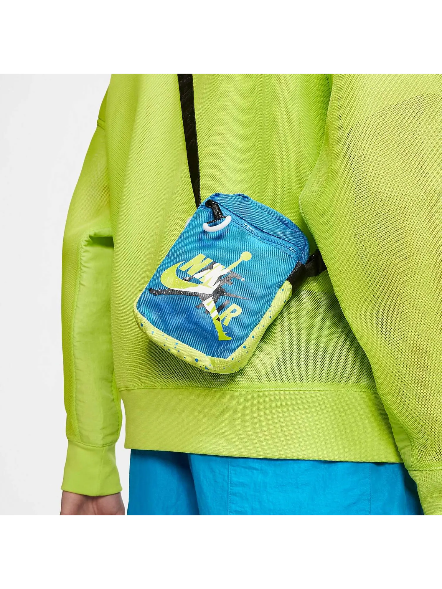 Сумка Air Jordan Jumpman Classic Festival Bag 'Blue' — 3