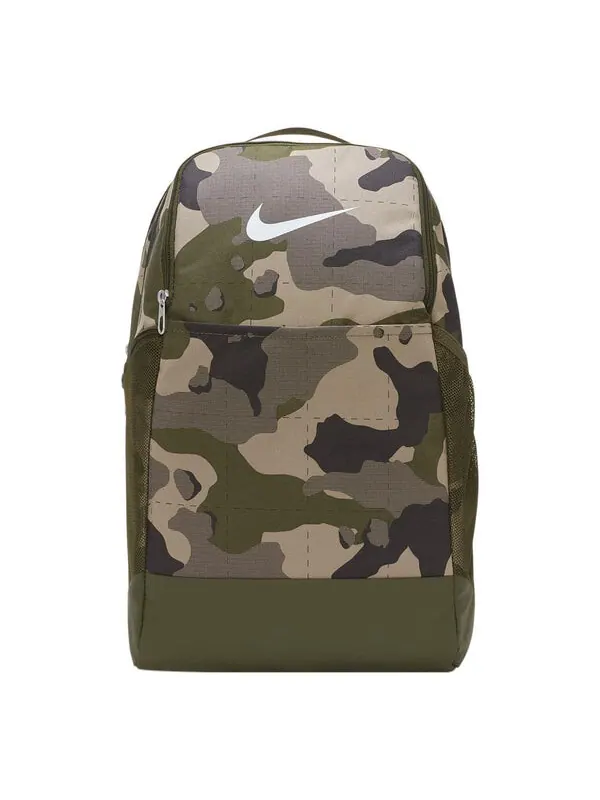 Сумка brasilia 9.0 all over print backpack 'camo green' Nike — 1