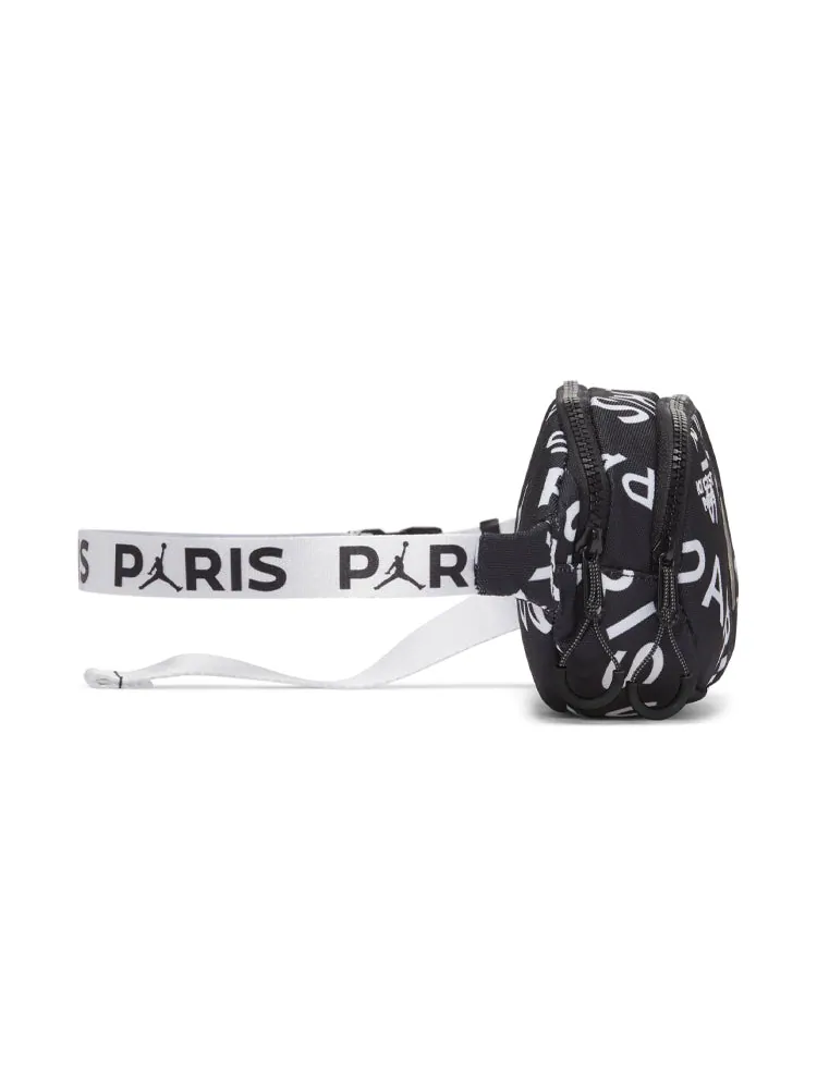 Сумка-мессенджер Air Jordan x Paris Saint Germain, черная, модель — изображение 4 из 9, черный/белый/золотистый