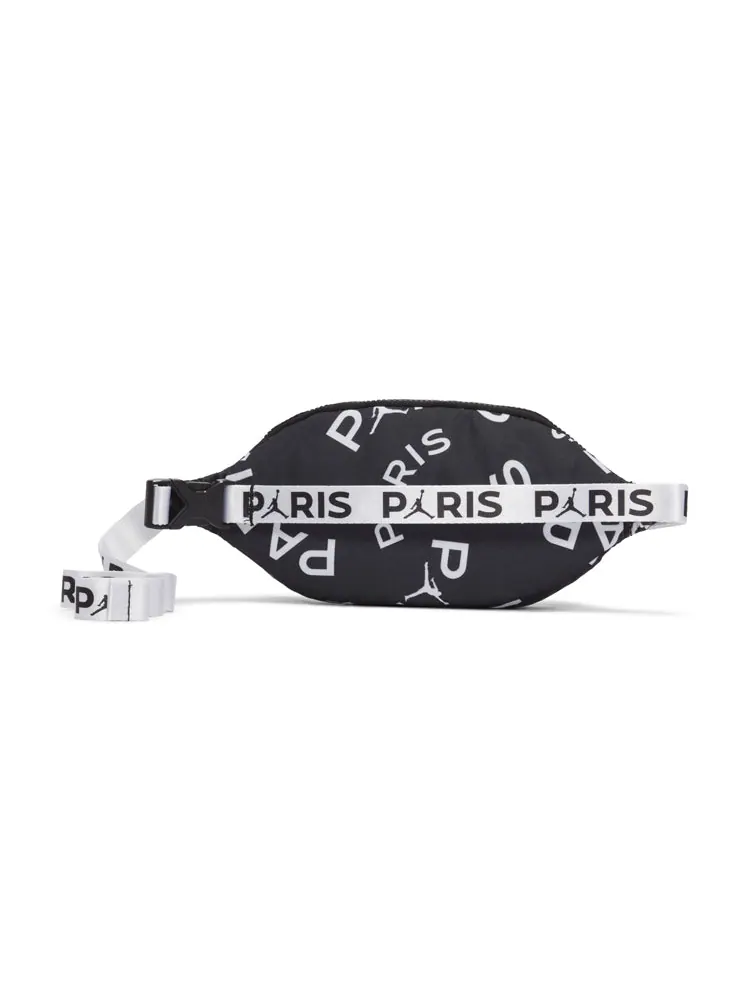 Сумка-мессенджер Air Jordan x Paris Saint Germain, черная, модель — изображение 5 из 9, черный/белый/золотистый