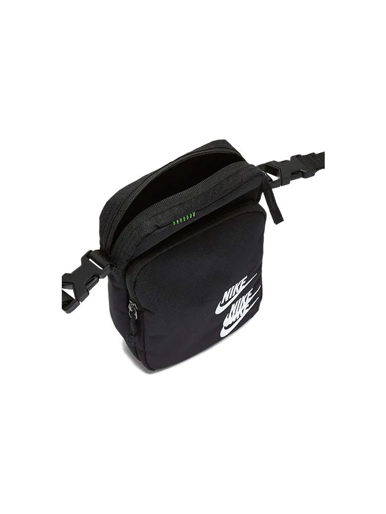 Сумка Nike Heritage Embroidered Triple Logo Shoulder Bag 'Black' — 3
