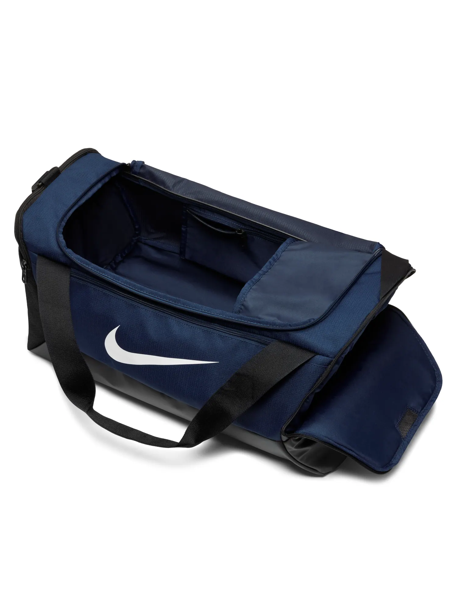 Спортивная сумка Nike Brasilia 9.5 Training Duffel Bag Small 'Midnight Navy Black White' — изображение 2 из 5