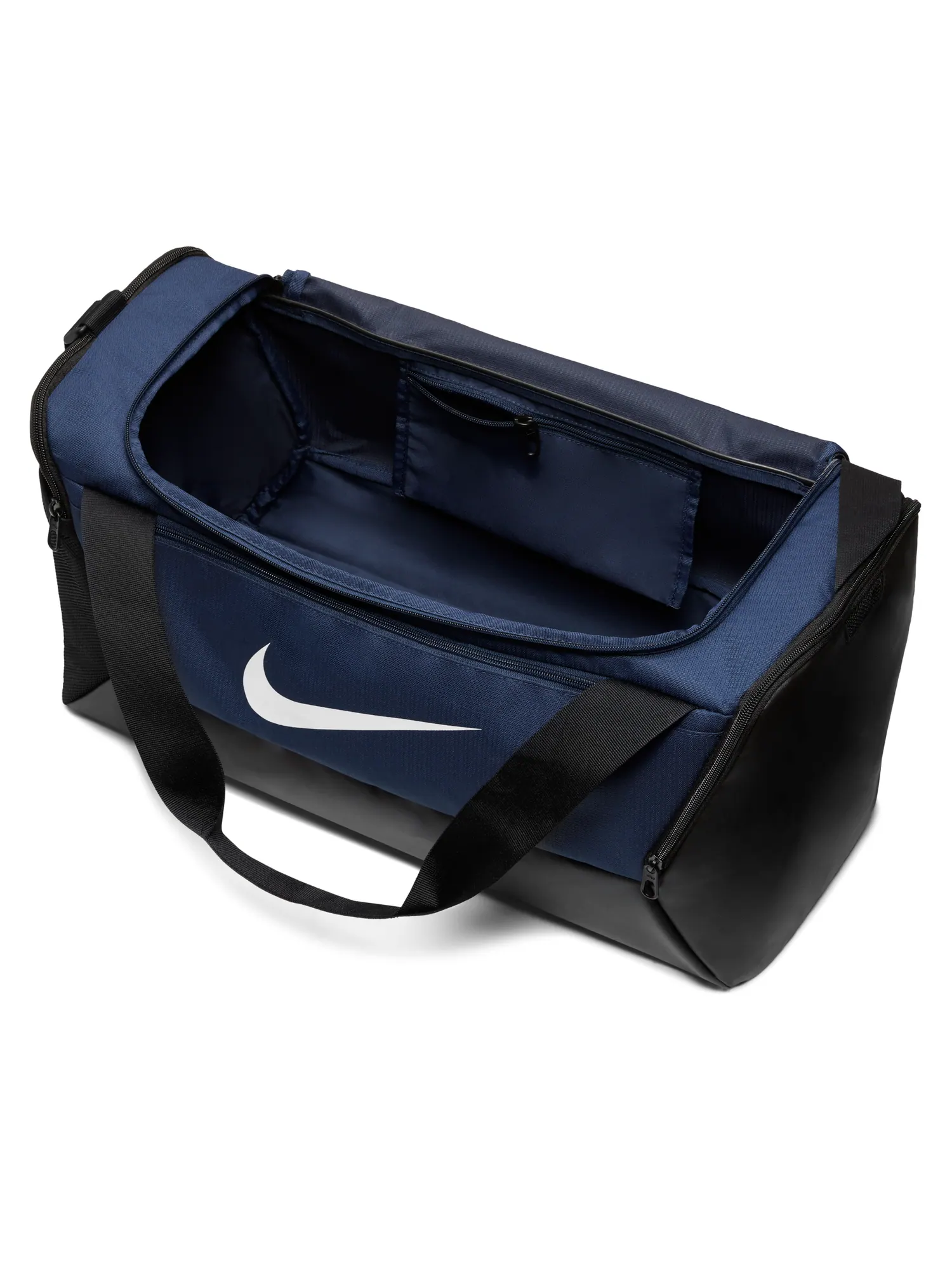 Спортивная сумка Nike Brasilia 9.5 Training Duffel Bag Small 'Midnight Navy Black White' — изображение 3 из 5