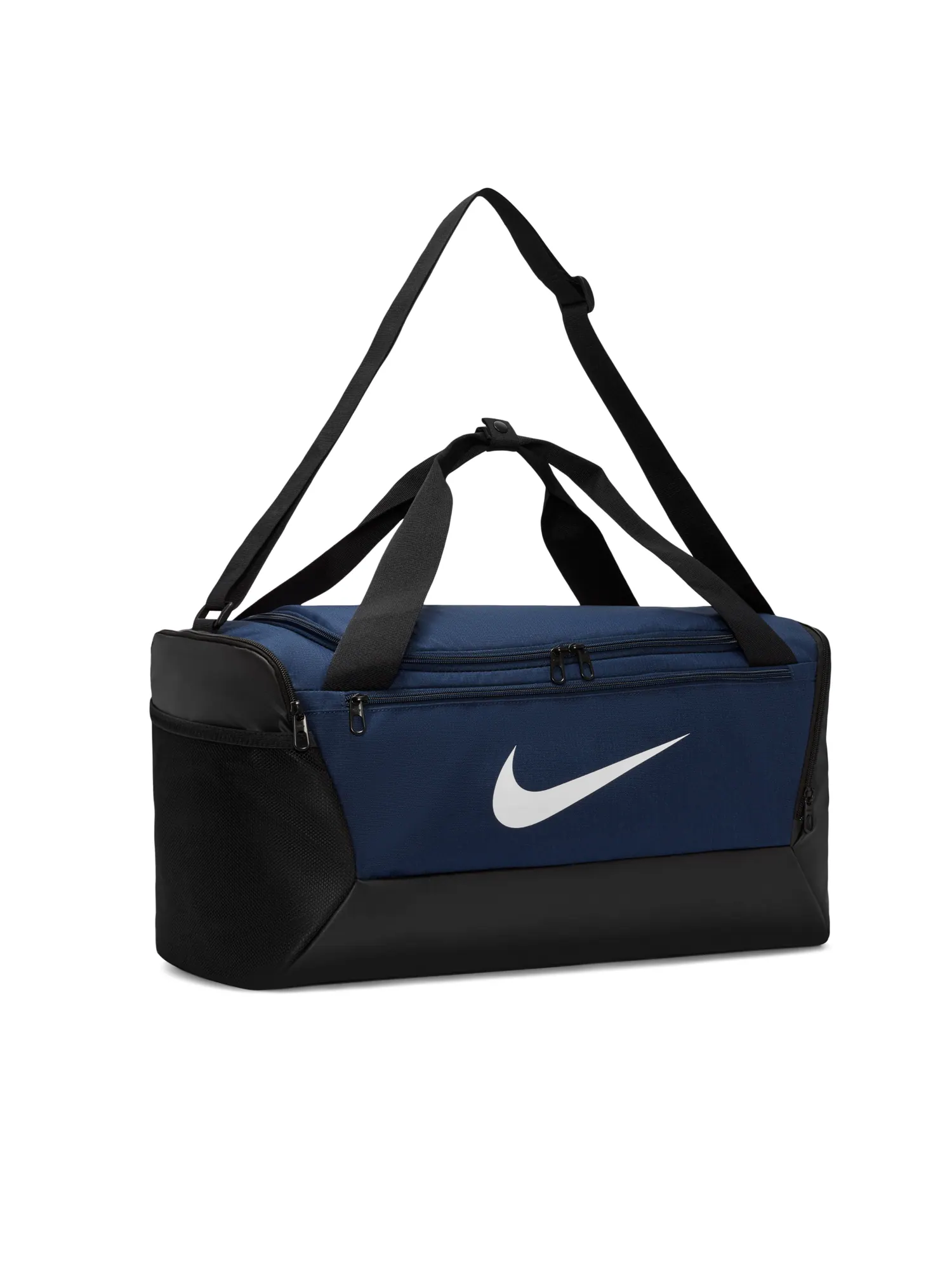Спортивная сумка Nike Brasilia 9.5 Training Duffel Bag Small 'Midnight Navy Black White' — изображение 5 из 5