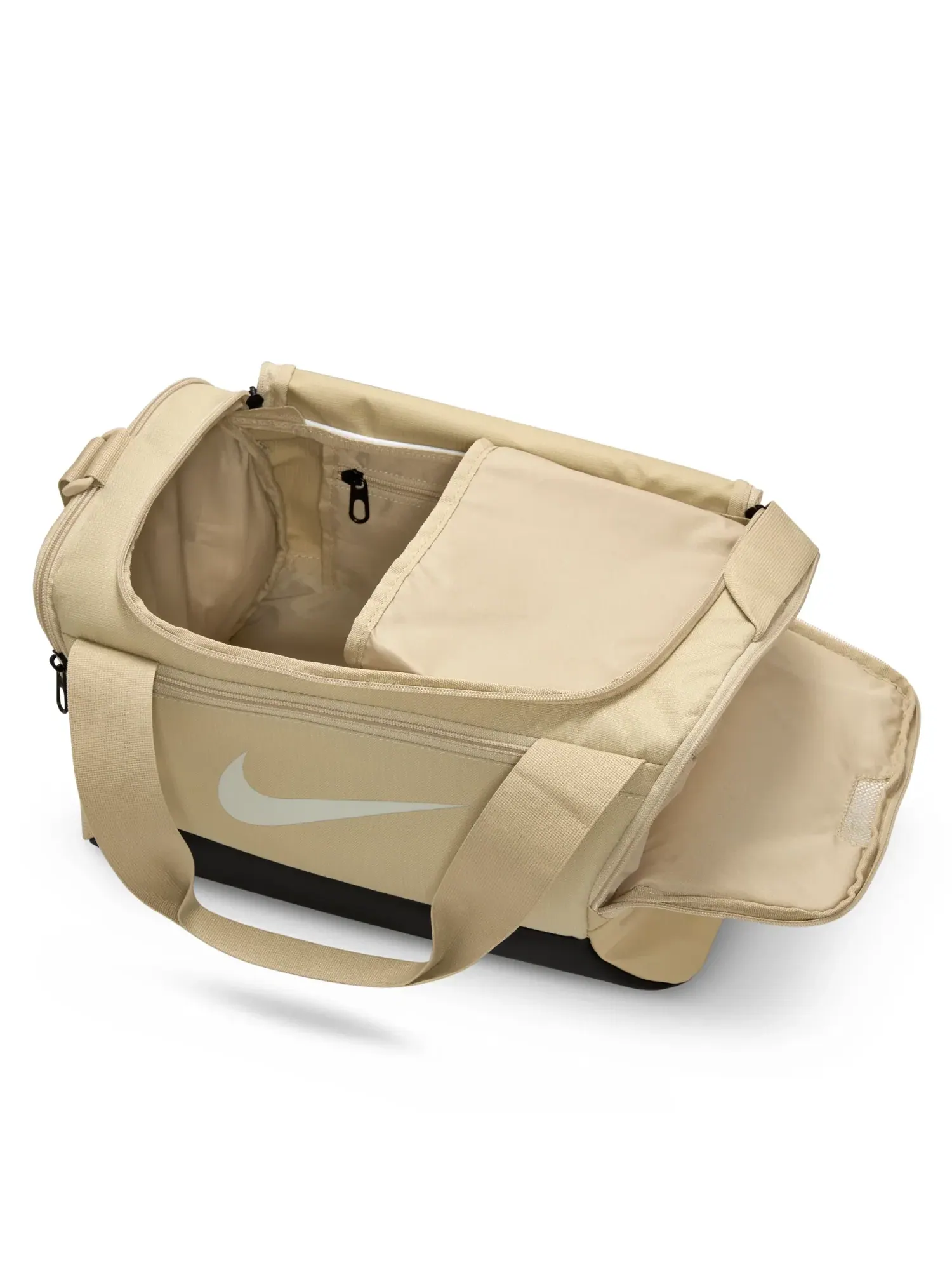 Дорожная сумка Nike Brasilia 25L, бежевая, DM3977-253 — 4