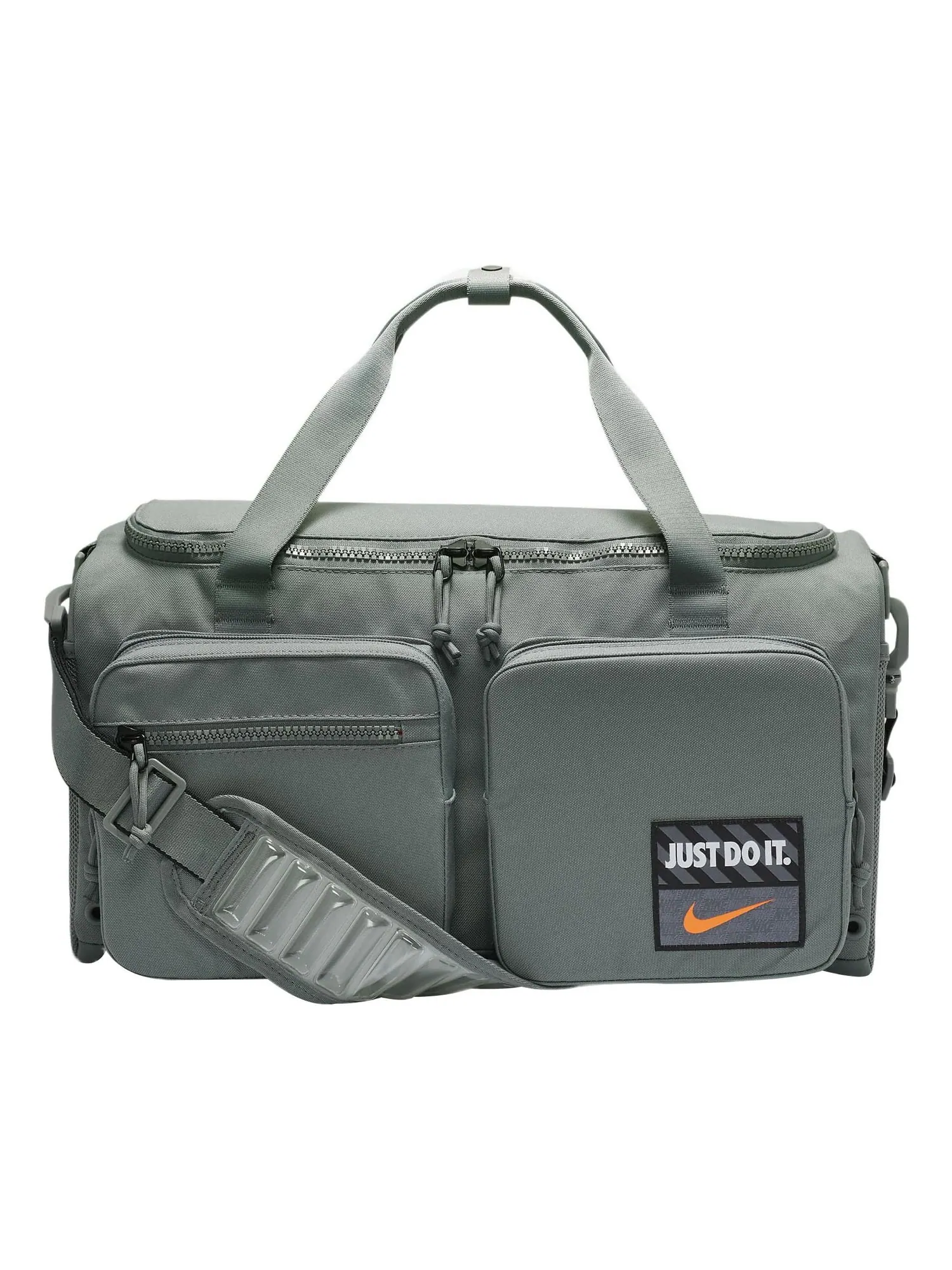 Сумка Nike Athletic Zipper Fabric Gym Bag Travel Bag Handbag Unisex Smoke Gray — 1