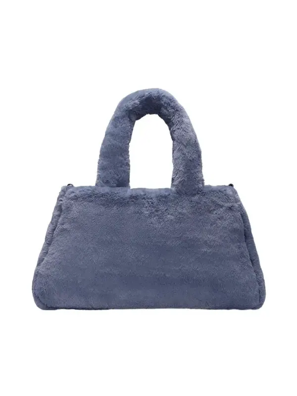 Сумка sportswear nsw faux fur tote bag 'blue' Nike — 2