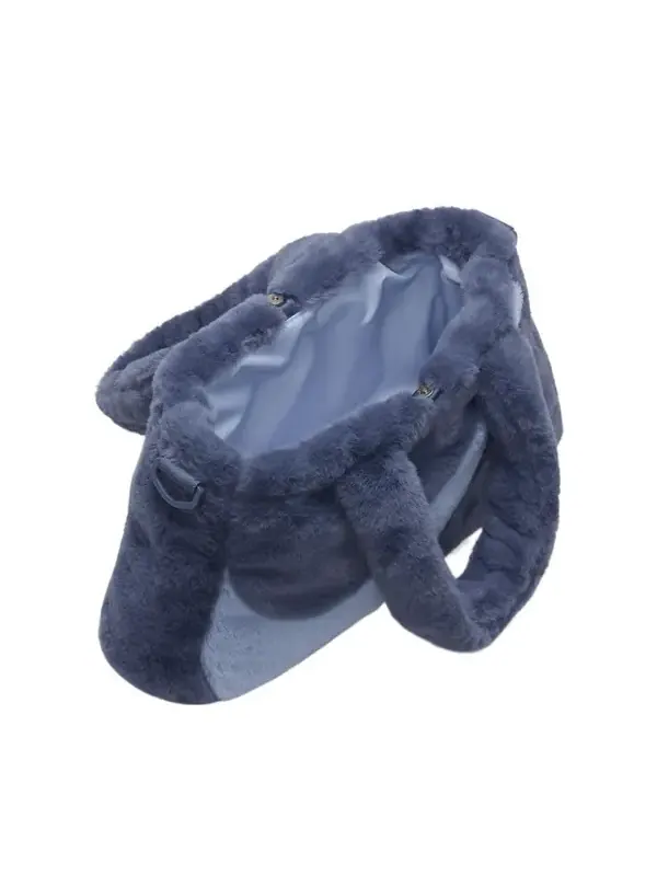 Сумка sportswear nsw faux fur tote bag 'blue' Nike — 3