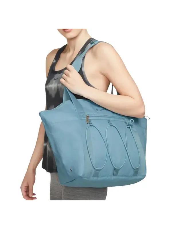 Сумка one club blue duffle bag 'blue' Nike — изображение 4 из 4, синий