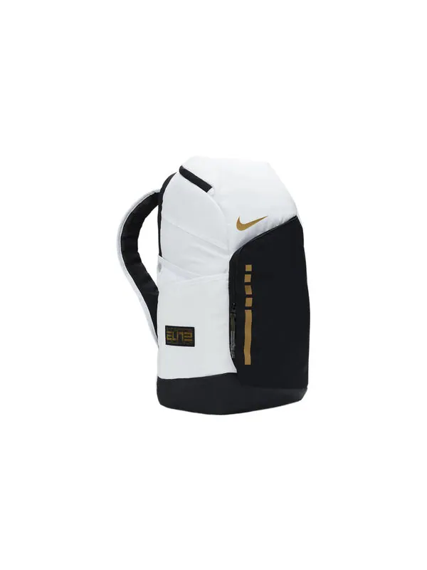Сумка hoops elite backpack 32l 'white black gold' Nike — 2