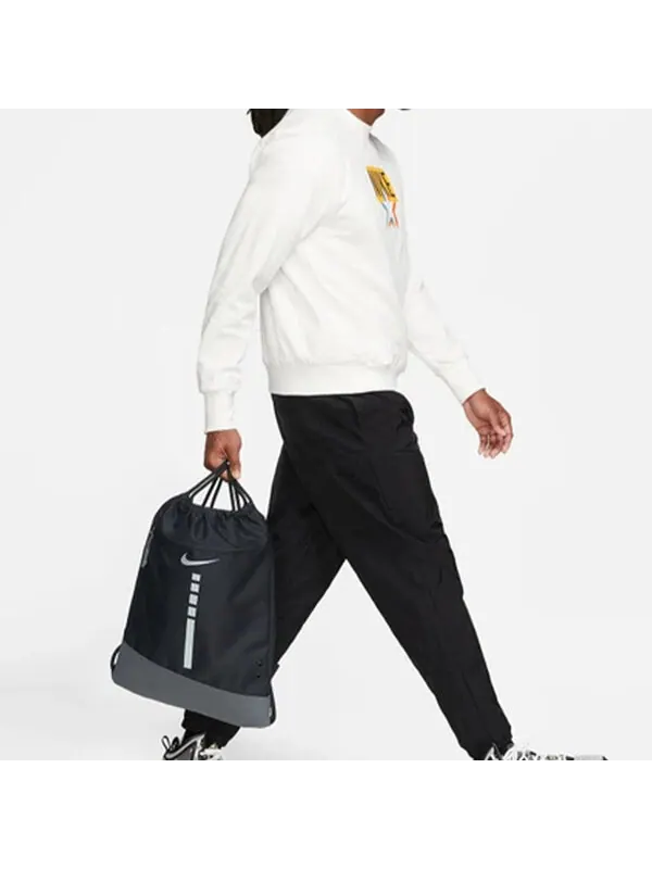 Сумка hoops elite drawstring bag 17l 'black' Nike — 4