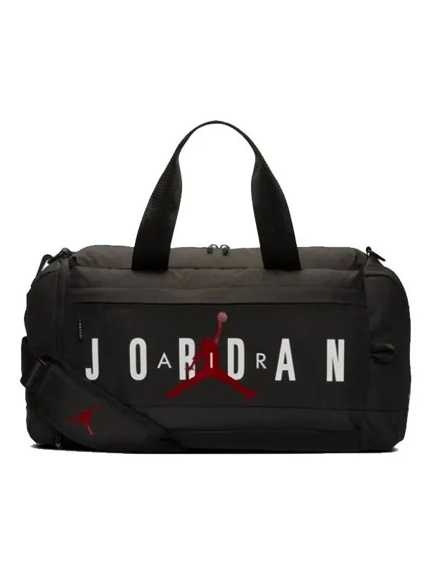 Сумка Air Jordan Logo Duffel Bag 'Black' — 1