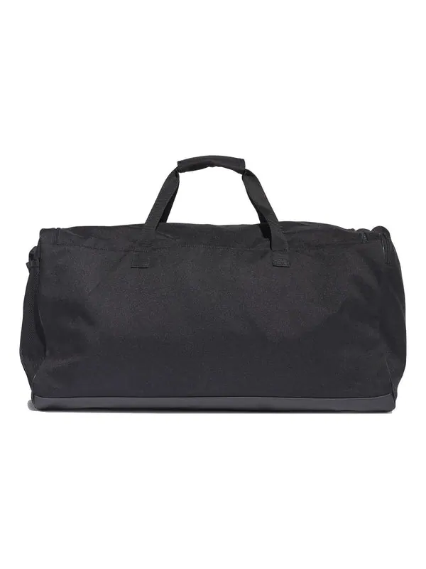 Сумка linear logo duffel bag large 'black white' Adidas — 3