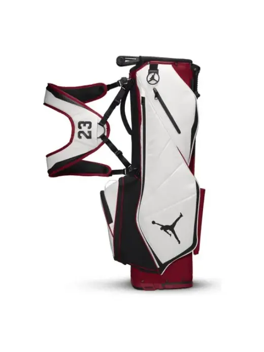 Сумка Air Jordan Fadeaway 6-Way Golf Bag 'White Red Black' — 1
