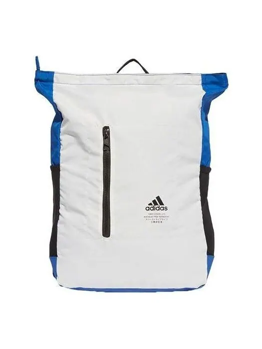Сумка classic top-zip backpack 'white blue' Adidas — 1